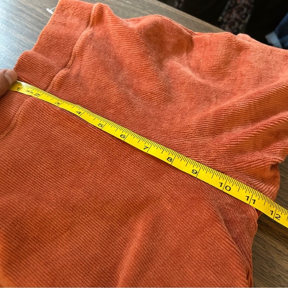 💕 AE corduroy Rust Orange Flared Pants AHH-MAZINGLY SOFT S - Picture 8 of 10